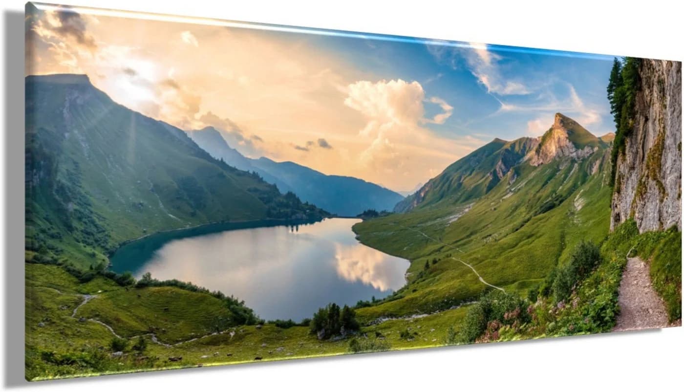 Bönninghoff Leinwandbild Berge Landschaft Natur See - Bild 3
