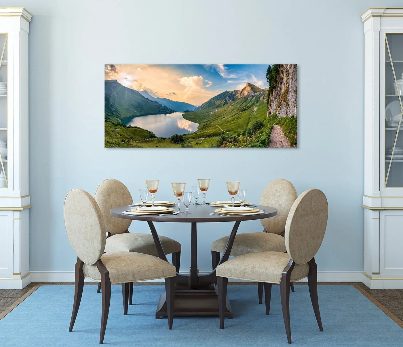 Bönninghoff Leinwandbild Berge Landschaft Natur See - Bild 4