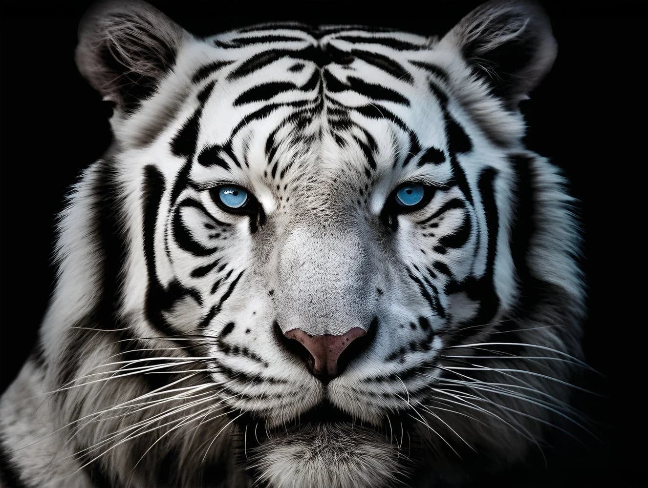 Bönninghoff Leinwandbild Raubkatzen Tiger Wildtiere Bunt