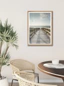Bönninghoff Gerahmtes Wandbild Steg zum Meer 50x70 cm Maritim Bild 1