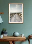 Bönninghoff Gerahmtes Wandbild Steg zum Meer 50x70 cm Maritim Bild 4