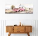 Bönninghoff Handgemaltes Ölgemälde Blumen Motiv 40x120 cm Wandbild Modern Bild 1