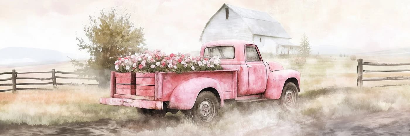 Bönninghoff Handgemaltes Ölgemälde Blumen Motiv 40x120 cm Wandbild Modern - Bild 2