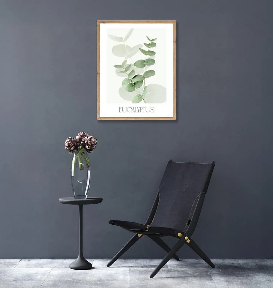 Bönninghoff Wandbild Eukalyptus 40x50 cm Grün Skandi - Bild 5
