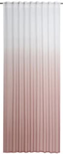 ELBERSDRUCKE Vorhang Gardine Mila transparent Farbverlauf Weiß Peach Bild 2