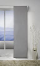 ELBERSDRUCKE Schiebegardine Liem Grau Halbtransparent Klettband Bild 1