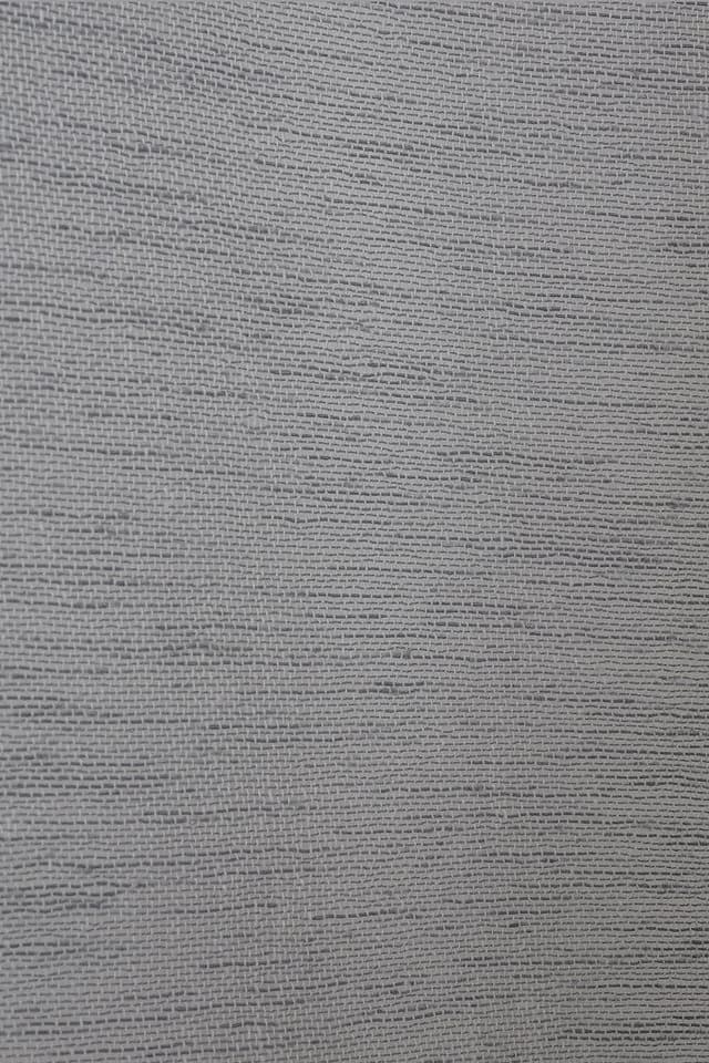 ELBERSDRUCKE Schiebegardine Liem Grau Halbtransparent Klettband - Bild 3