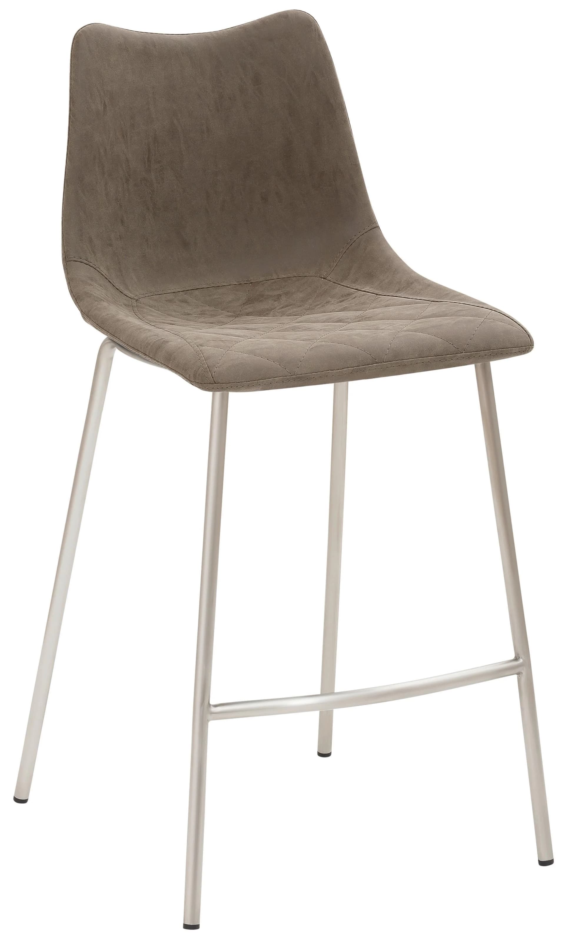 Barhocker My Solo Schlammfarben Stoff