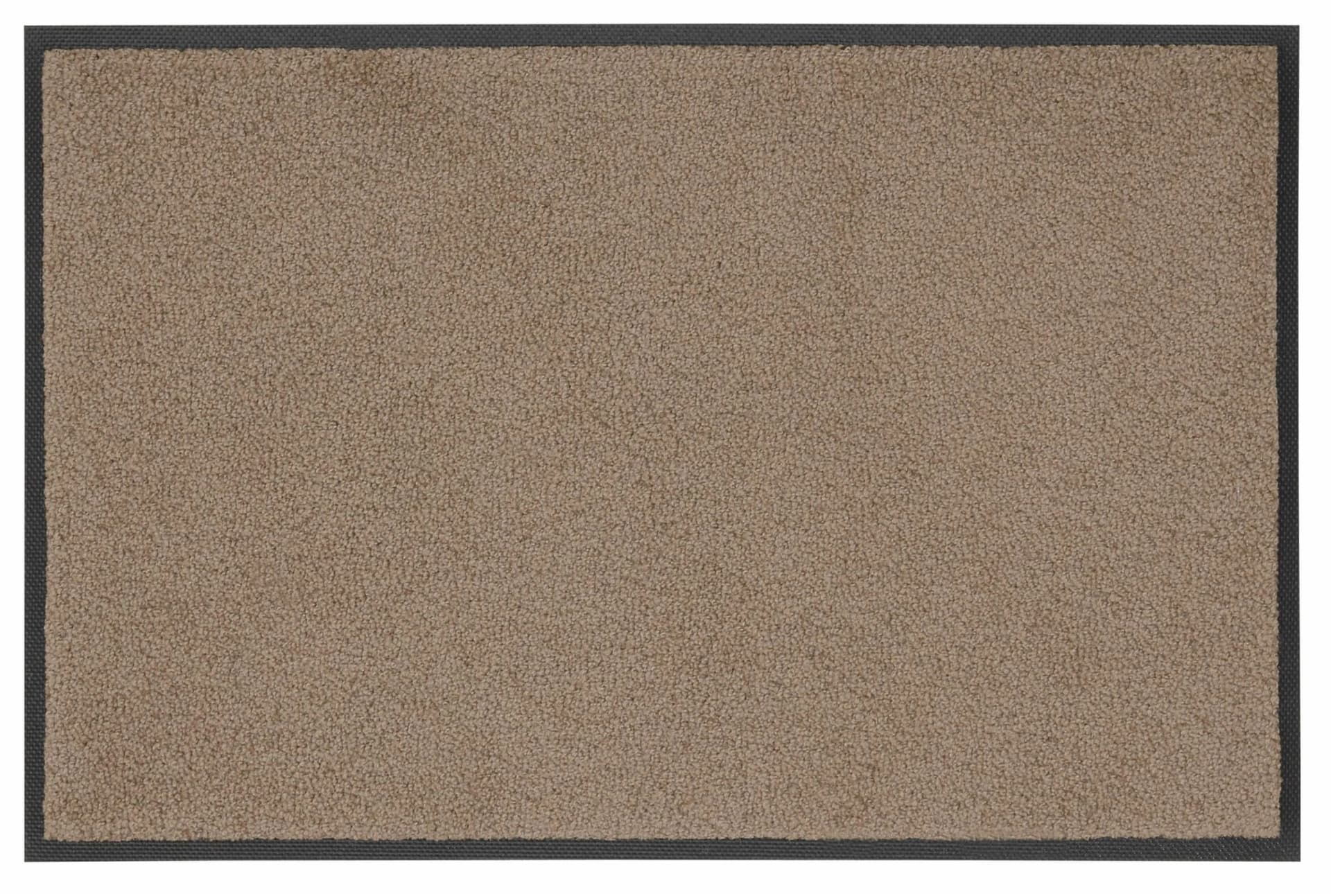 wash+dry by Kleen-Tex Fußmatte Original Uni Taupe Rutschfest Waschbar - Bild 4