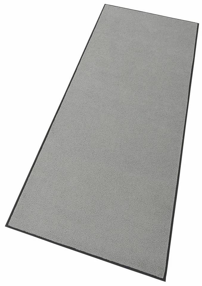 wash+dry by Kleen-Tex Fußmatte Original Uni Grau Rutschhemmend