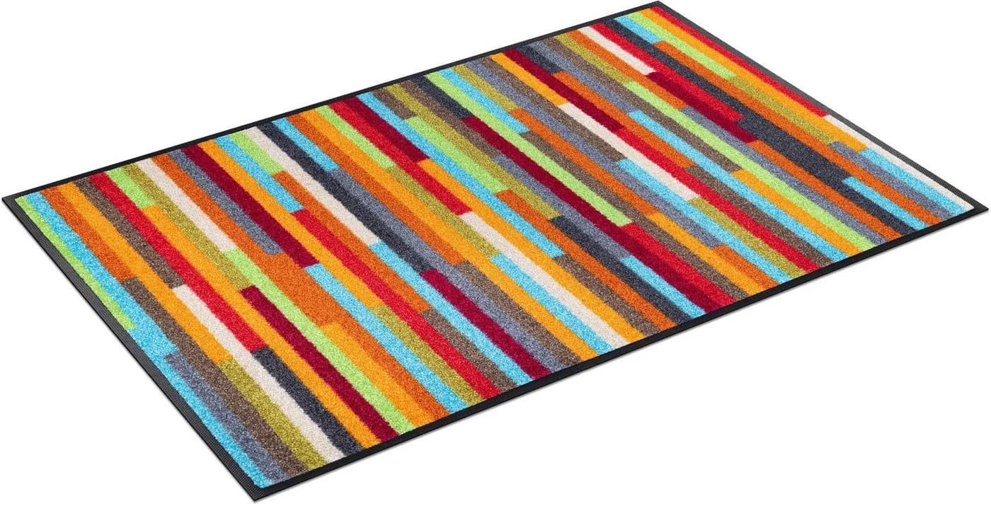 wash+dry by Kleen-Tex Fußmatte Mikado Stripes Bunt Modern - Bild 2