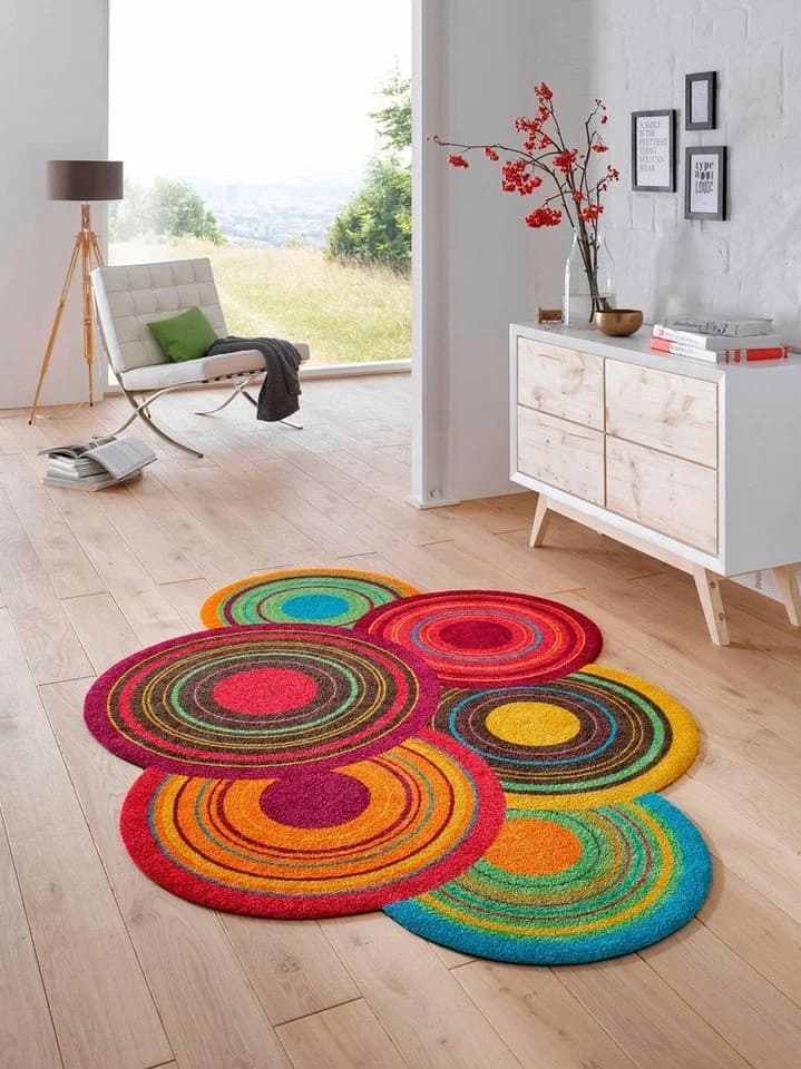 wash+dry by Kleen-Tex Teppich Cosmic Colours Bunt Rutschhemmend Waschbar - Bild 2