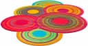 wash+dry by Kleen-Tex Teppich Cosmic Colours Bunt Rutschhemmend Waschbar Bild 3