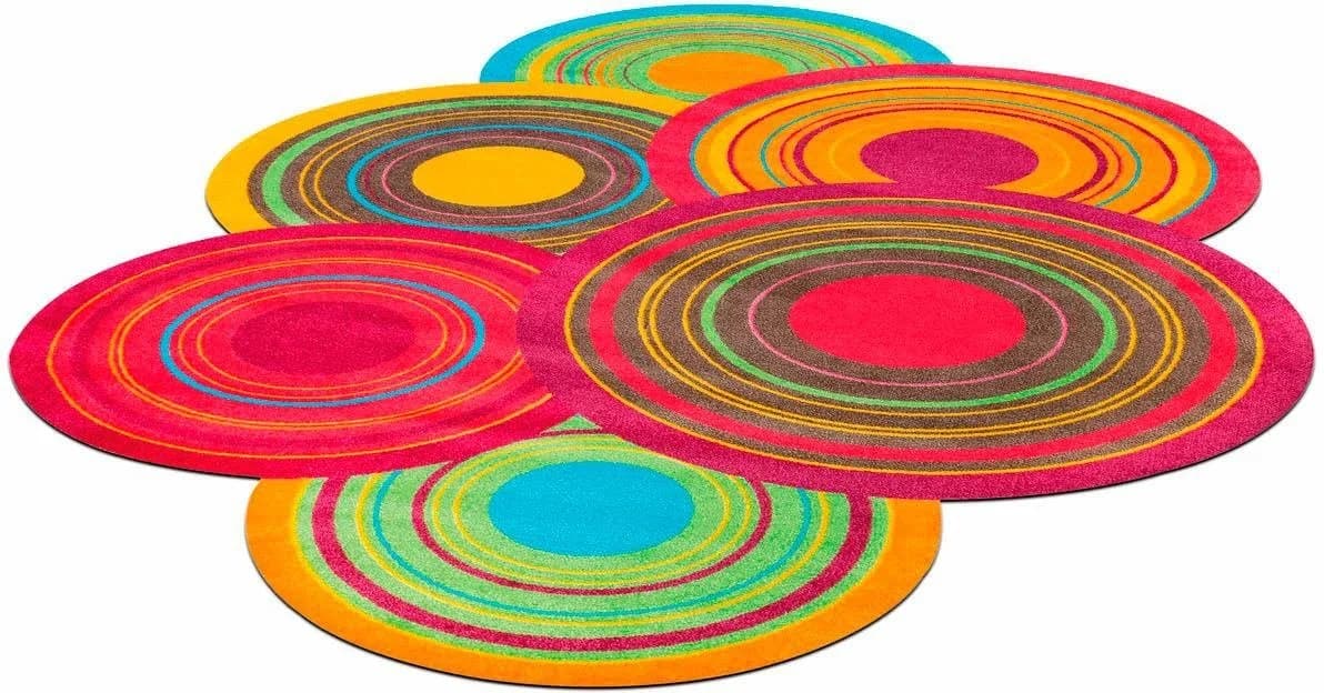 wash+dry by Kleen-Tex Teppich Cosmic Colours Bunt Rutschhemmend Waschbar - Bild 3