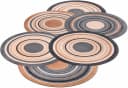 wash+dry by Kleen-Tex Teppich Cosmic Colours Braun Rutschhemmend Bild 3
