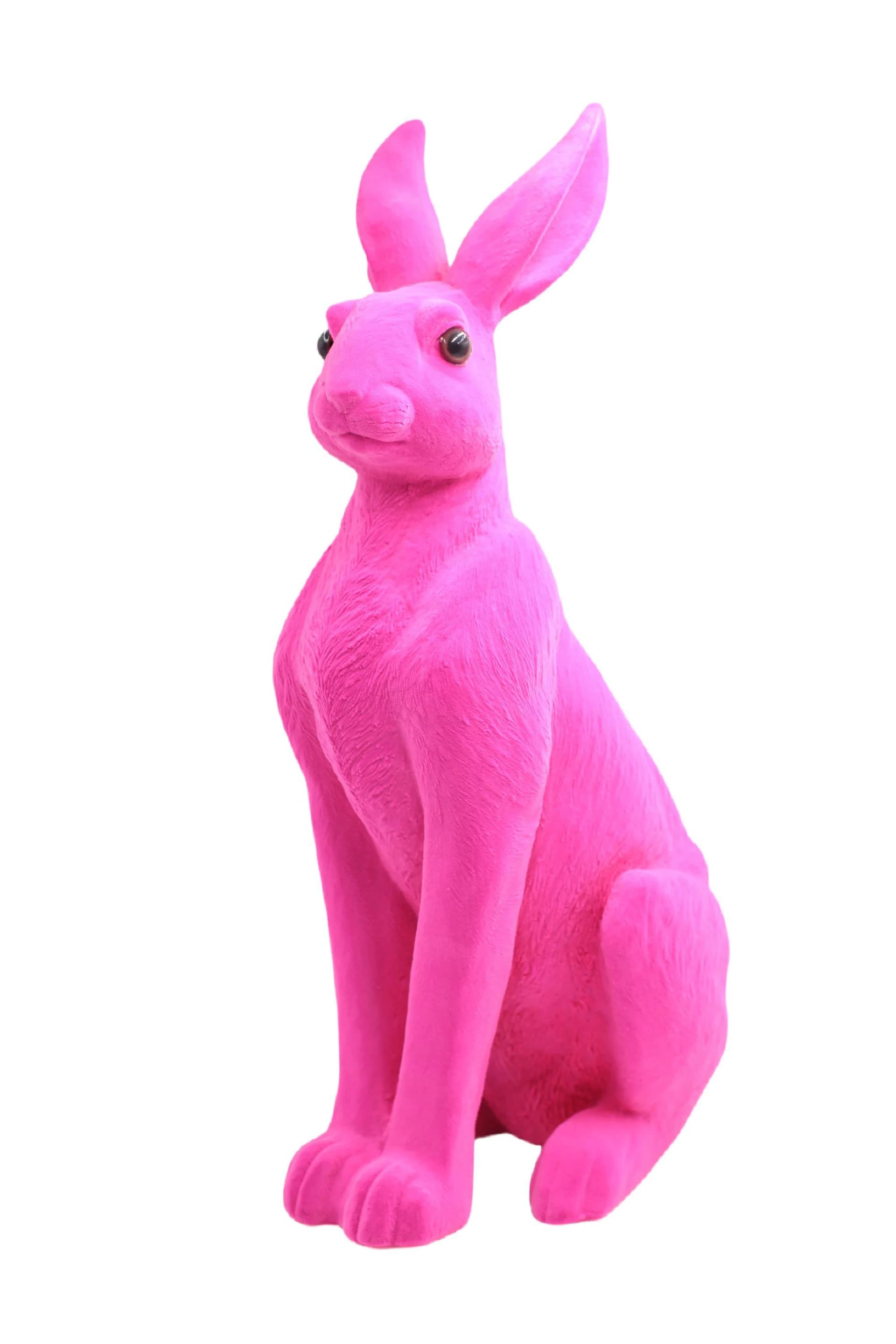 COR MULDER Hase FLOCKY Pink Osterdekoration