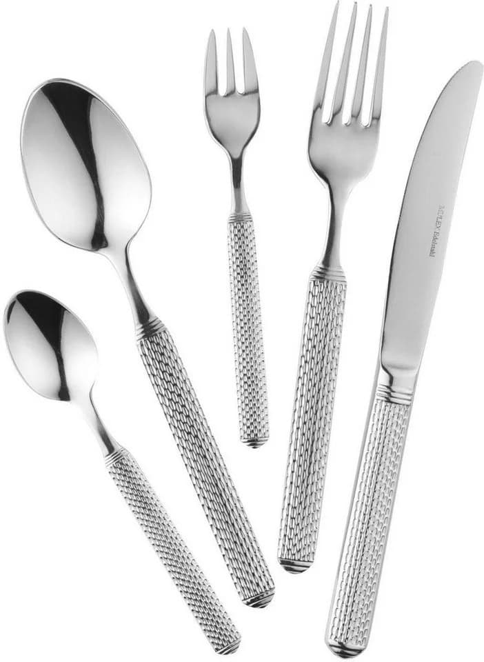 MULEX Besteck-Set Ohio 60-tlg. silber Edelstahl 18/0 - Bild 2