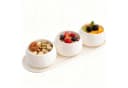 Mulex Dipschale Set 4-tlg. NEW MOON Schieferoptik Porzellan Bild 1