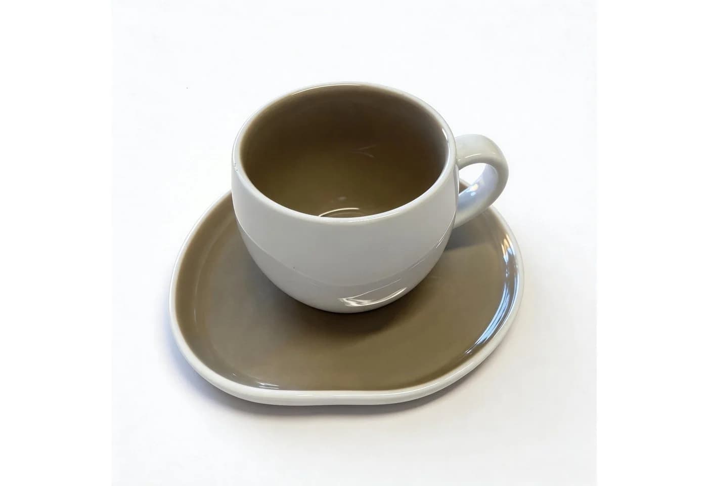Mulex Kaffeetassen-Set AURA 12-tlg. beige Porzellan - Bild 2