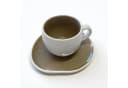 Mulex Mokkatassen-Set AURA 12-tlg. Beige Porzellan Bild 2