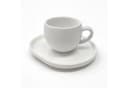 Mulex Kaffeetassen-Set AURA 12-teilig Weiß Porzellan Bild 2