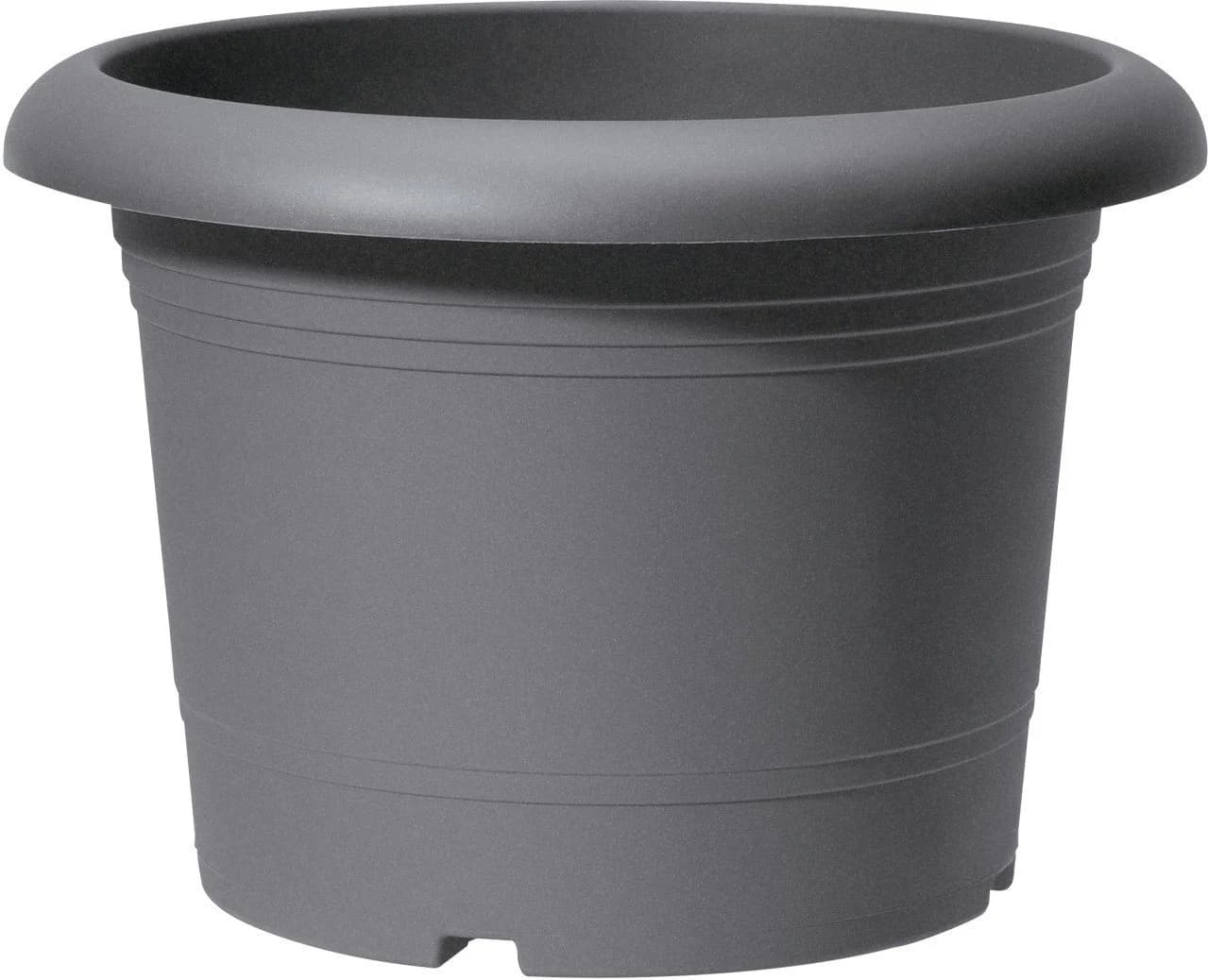 Scheurich Pflanzgefäß Oliver Metallic Grau