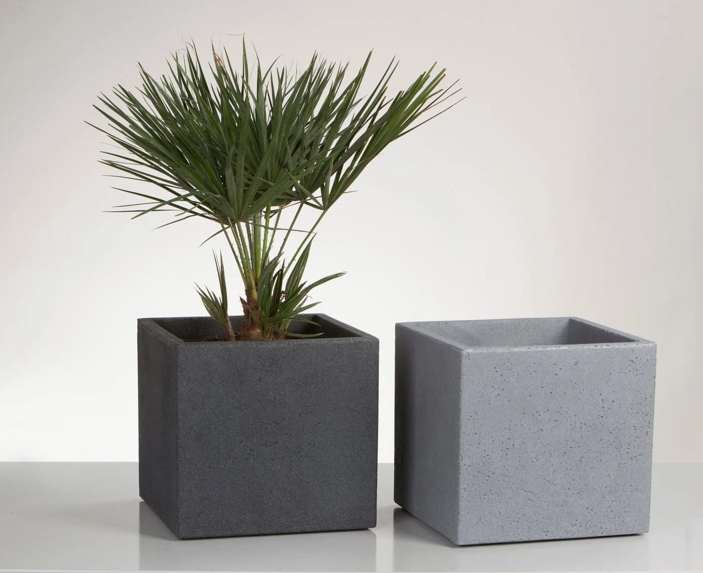 Scheurich Blumentopf 30/240 C-CUBE Grau Kunststoff Beton-Optik - Bild 4
