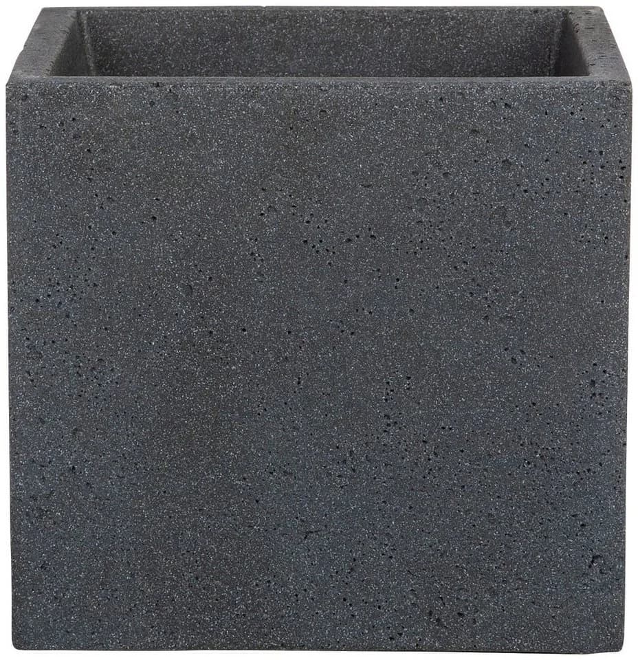 Scheurich Blumentopf 30/240 C-CUBE Schwarz Kunststoff - Bild 2