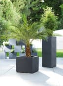 Scheurich Blumentopf 70/240 C-CUBE HIGH Beton-Optik Kunststoff Bild 1