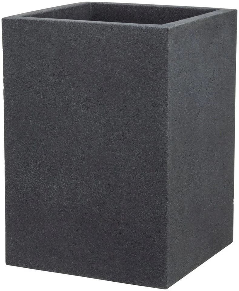 Scheurich Blumentopf C-CUBE HIGH Beton-Optik Schwarz - Bild 2