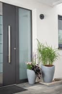 Scheurich Blumentopf 40/254 Grau mit Inneneinsatz Bild 5