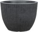 Scheurich BARCEO Blumentopf Schwarz GARDURO Kunststoff Bild 2