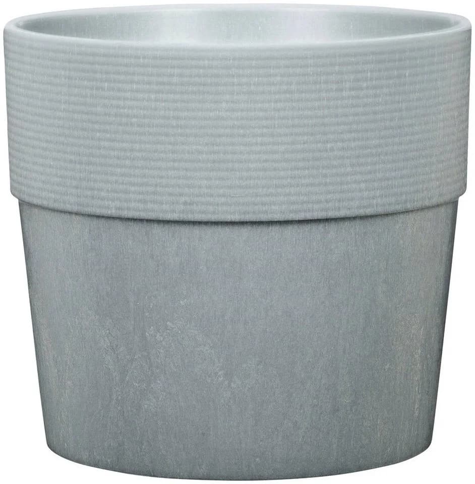 Scheurich Blumentopf 30/266 GROOVE+ Grau Kunststoff - Bild 2