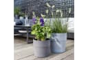 Scheurich Blumentopf CONCRETE 40/266 GROOVE+ Frostfest UV-beständig Recyclingfähig Bild 1