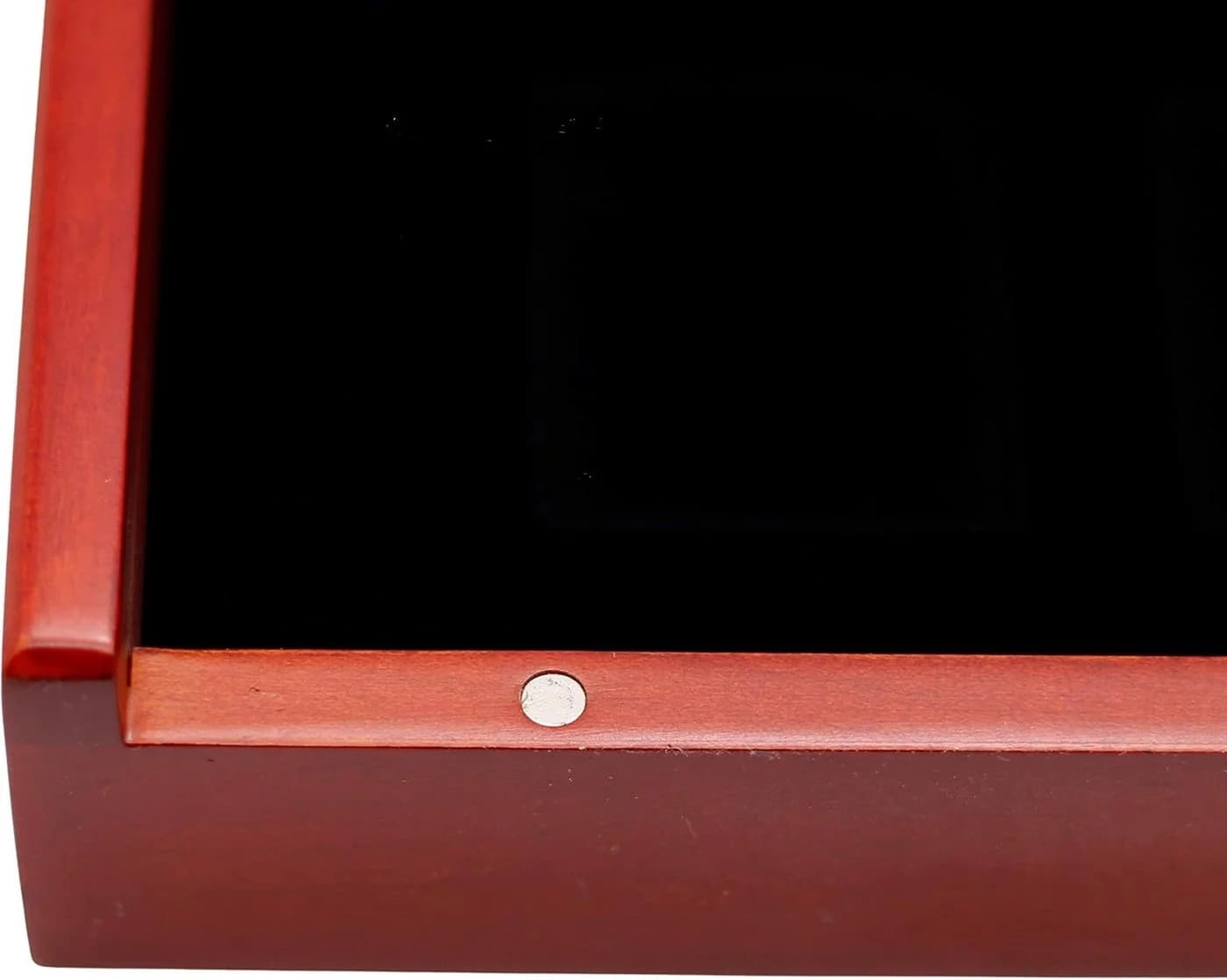 meytrade Hängevitrine Sammlervitrine für 20 Zippo Feuerzeuge aus Holz mit Glasdeckel