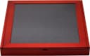meytrade Hängevitrine Sammlervitrine für 20 Zippo Feuerzeuge aus Holz mit Glasdeckel Bild 3