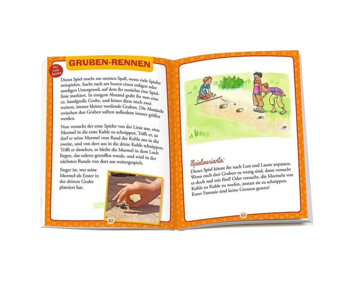 Moses. Verlag Murmelspiel-Set mit 21 Glasmurmeln - Bild 4