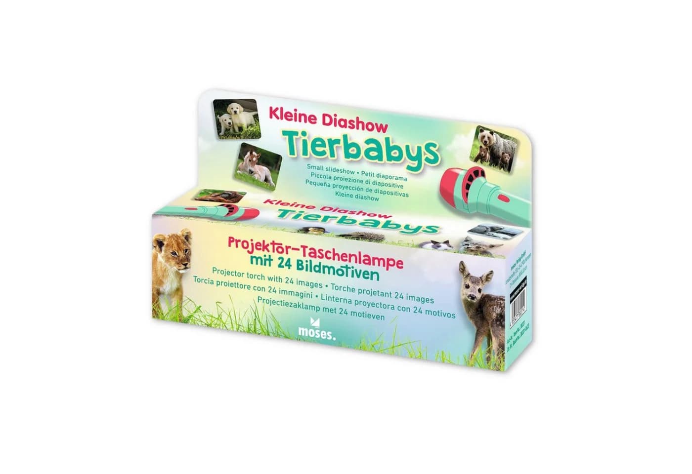 Moses. Verlag Projektionslampe Kleine Diashow Tierbabys