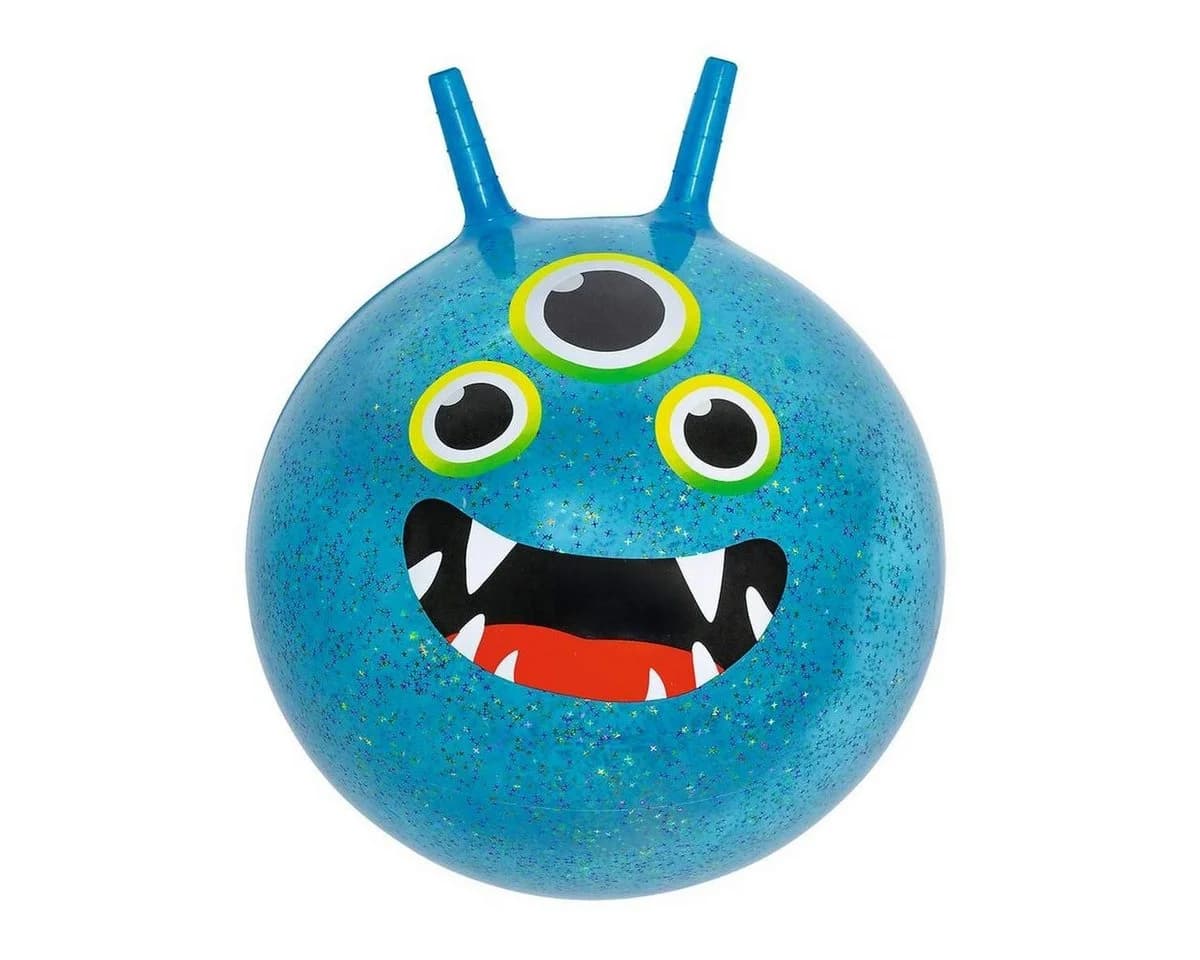 Moses. Verlag Hüpfball Glitzer Monster mit Griffen Ø45 cm - Bild 2