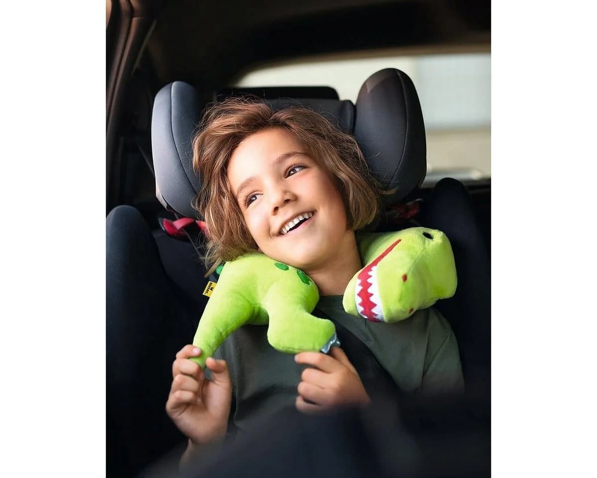 Moses Nackenkissen Dino Tyrannosaurus Grün Reisebegleiter