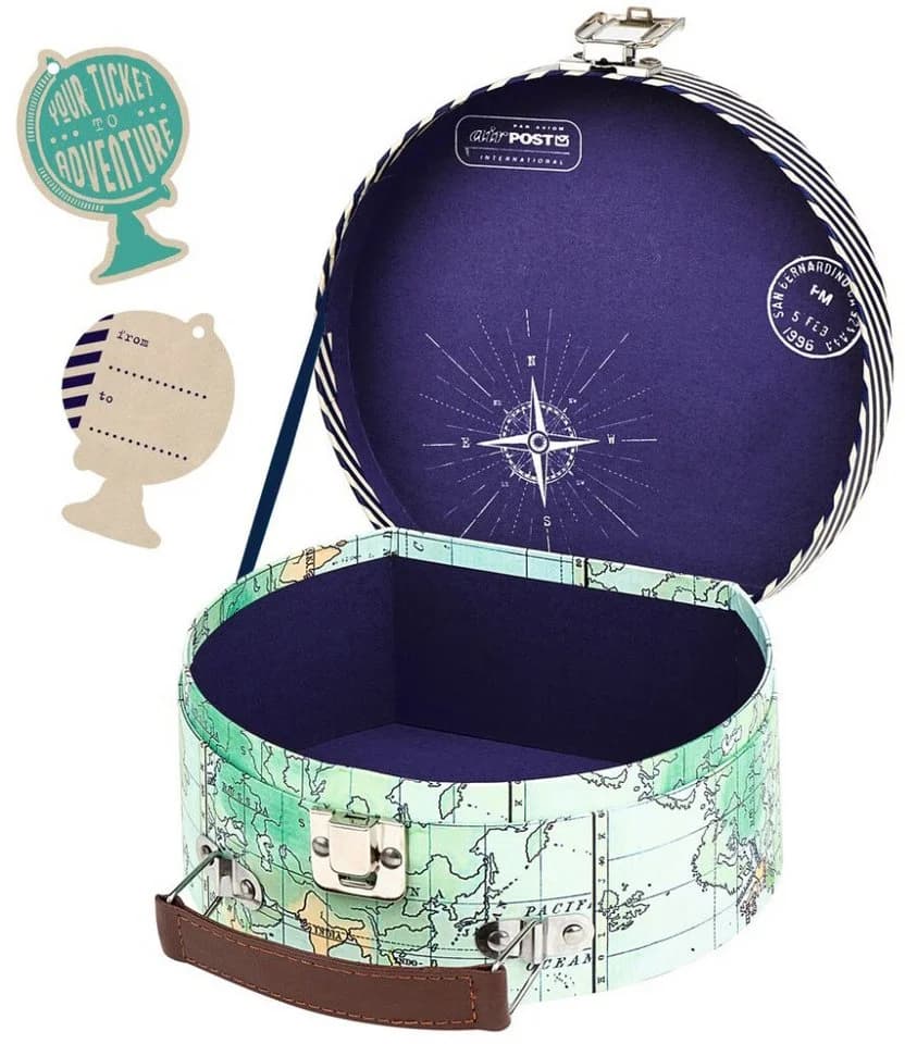 Moses. Verlag Geschenkbox Minikoffer Deko-Koffer mit Grußkarte für Hochzeiten, Geldgeschenke