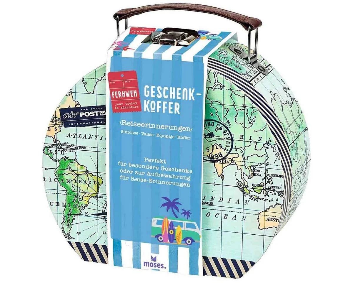 Moses. Verlag Geschenkbox Minikoffer Deko-Koffer mit Grußkarte für Hochzeiten, Geldgeschenke - Bild 4