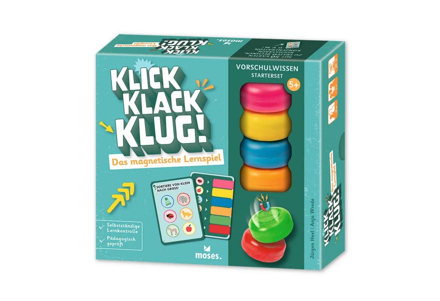 Moses. Verlag Klick Klack Klug! Magnetisches Lernspiel für Vorschulkinder - Bild 2