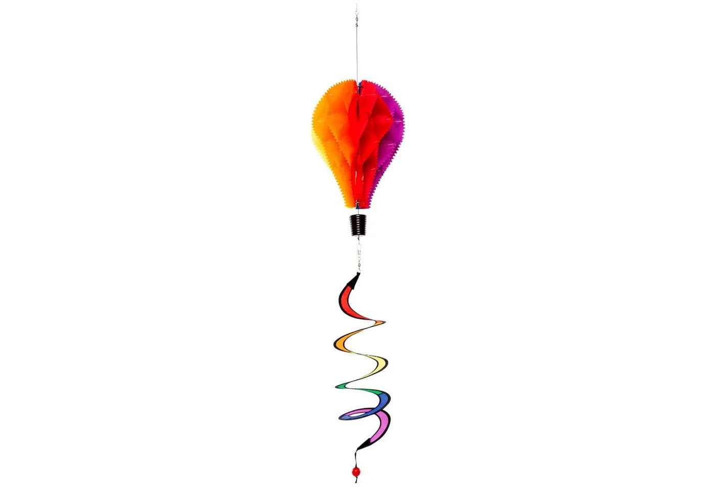 Wolkenstürmer Windspiel Heißluftballon Bunt Outdoor - Bild 2