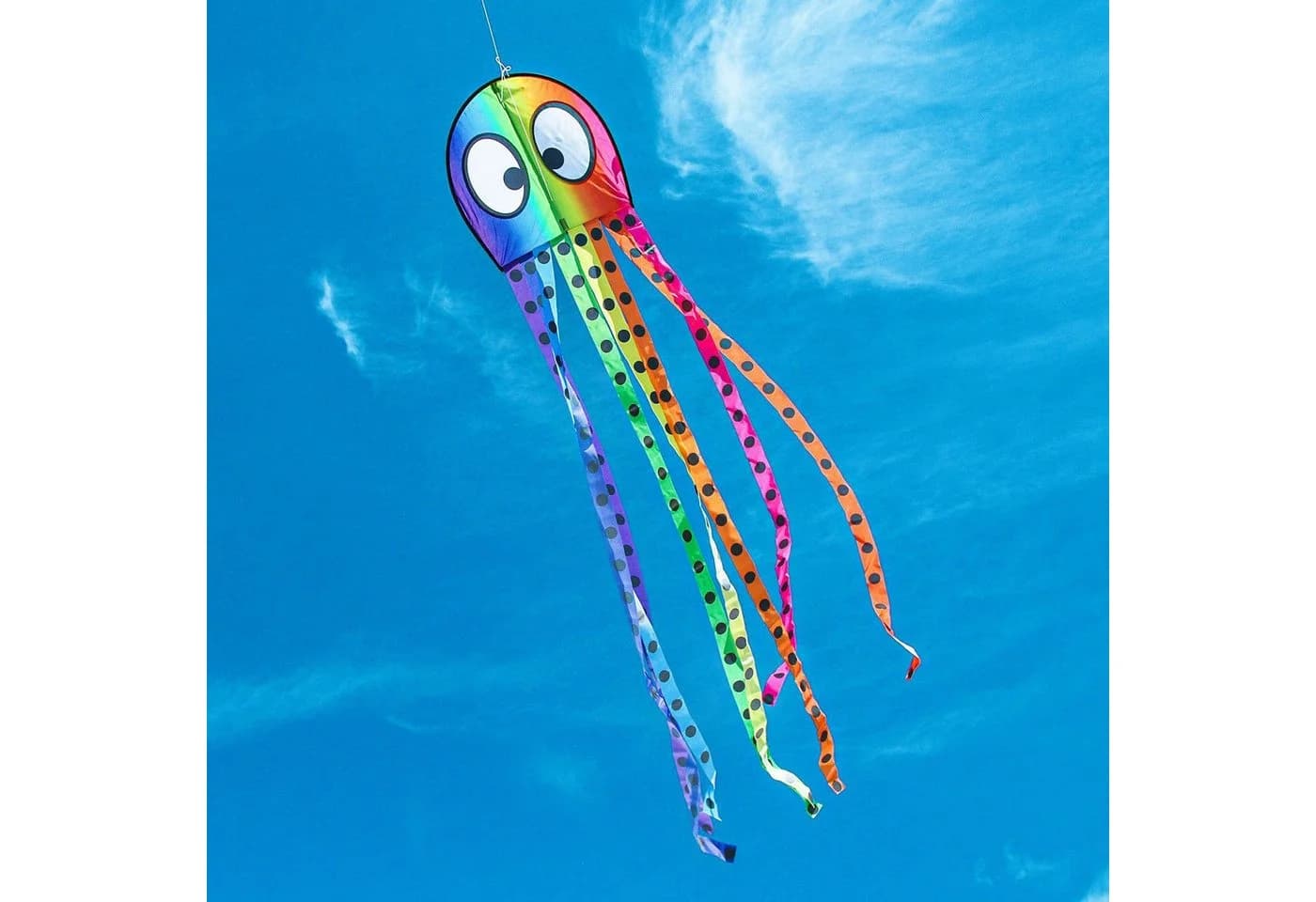 Wolkenstürmer Olli Oktopus Kinderdrachen Bunt mit 40m Schnur - Bild 3