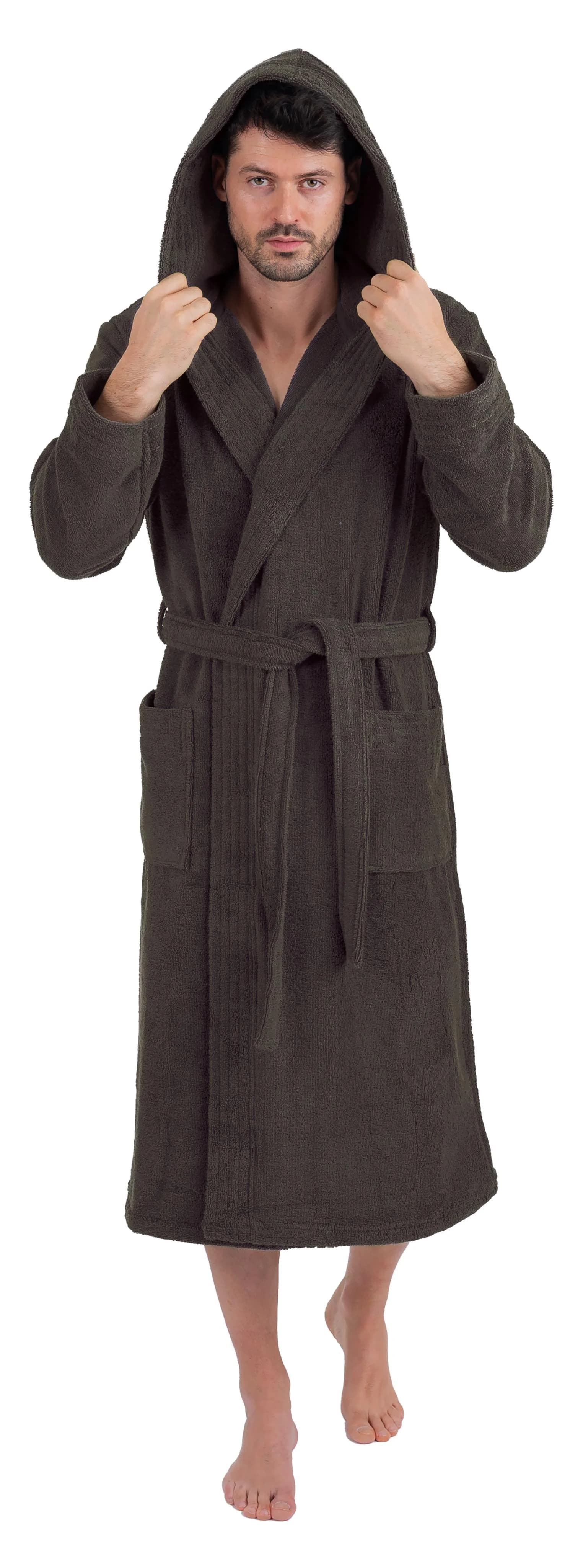 Unisex-Bademantel WEWO FASHION Frottier anthrazit