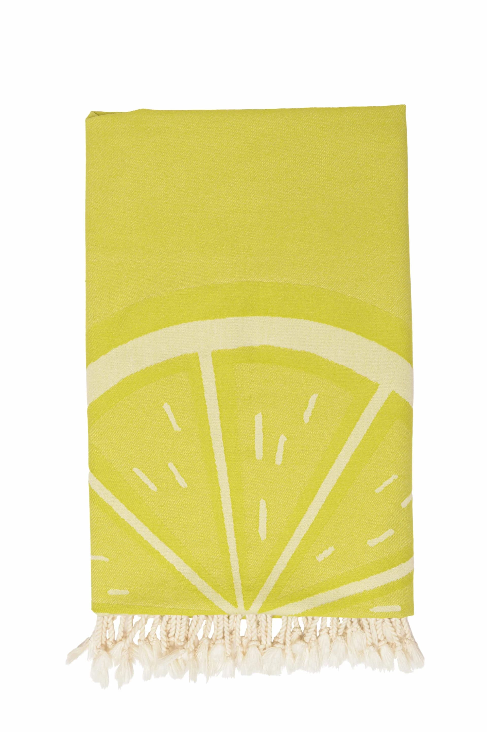 WEWO FASHION Hamamtuch Lime 100x180cm Baumwolle Jacquard