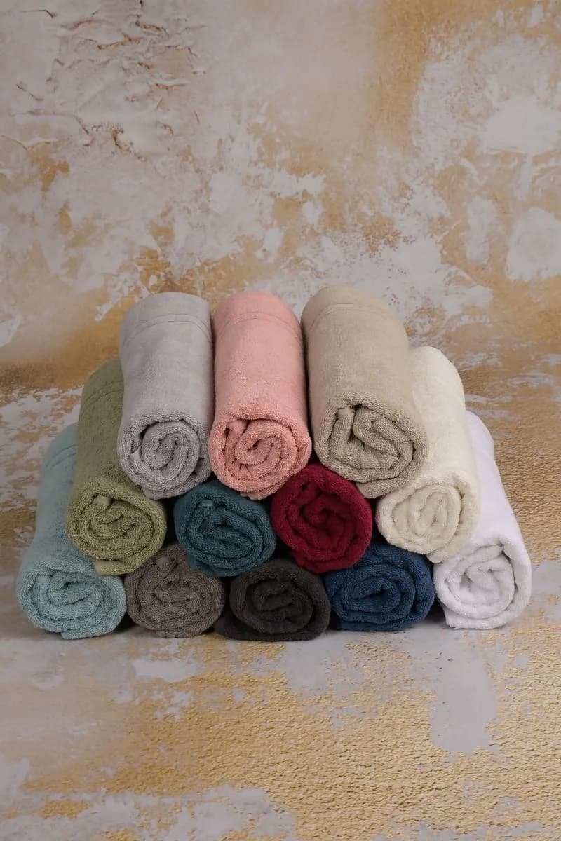 WEWO FASHION Waschhandschuch Ecru Frottee 100% Baumwolle