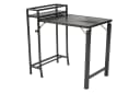 MERXX Gartentisch Balkonklapptisch Aluminium Grau Bild 3