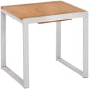 MERXX Naxos Gartentisch ausziehbar Beige Silber Bild 3